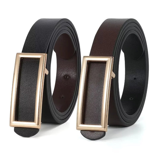 Women Reversible Belts for Jeans Leather Belt for Women Pants Dresses