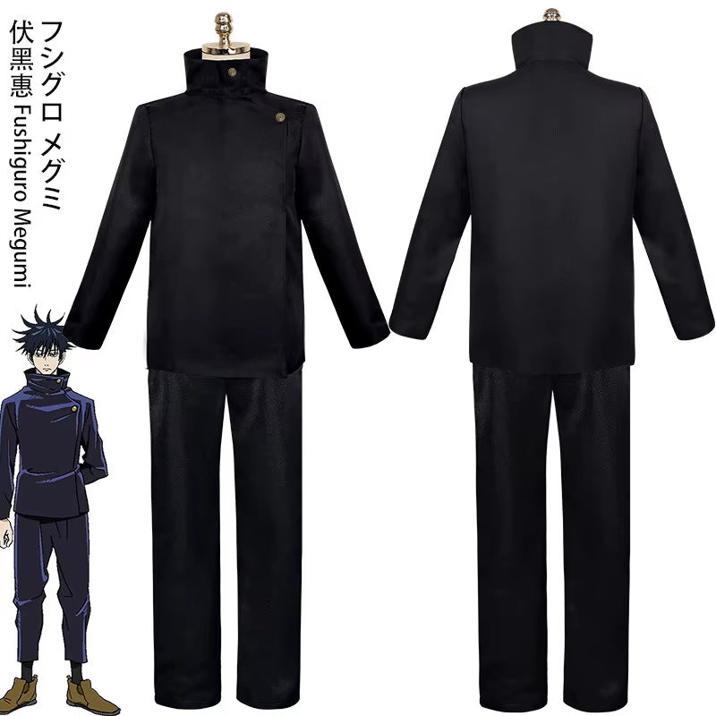 Jujutsu Kaisen Cosplay Costume Jujutsu Kaisen Yuji Itadori Nobara Kugisaki Megumi Fushiguro Ryomen Sukuna Kimono Uniform Wigs