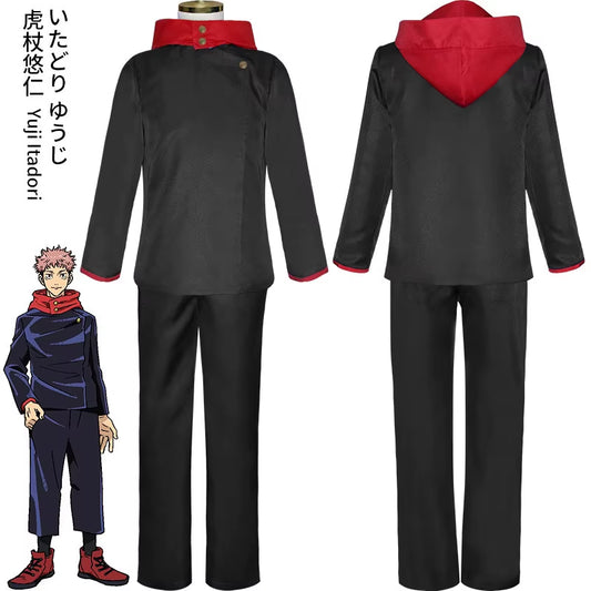 Jujutsu Kaisen Cosplay Costume Jujutsu Kaisen Yuji Itadori Nobara Kugisaki Megumi Fushiguro Ryomen Sukuna Kimono Uniform Wigs